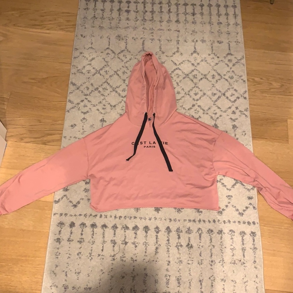 Cropped sweatshirt